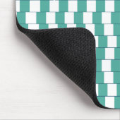 混在線ターコイズ マウスパッド (コーナー)