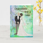 混婚結婚おめでとうございます カード (黄色い花)