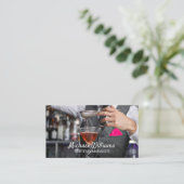 混成学者 | Bartender Making a Drink 名刺 (スタンド正面)