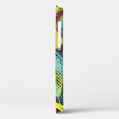 混沌としたネオン：抽象芸術グラフィティパターン。 Case-Mate iPhoneケース (裏面 / 左)