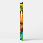 混沌としたネオン：抽象芸術グラフィティパターン。 Case-Mate iPhoneケース (裏面 / 右)