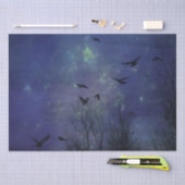 混沌としたブルーナイト 薄葉紙 (クラフト)