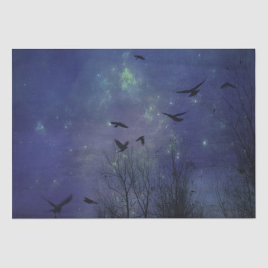 混沌としたブルーナイト 薄葉紙 (正面)