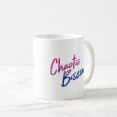 混沌とした両性 コーヒーマグカップ (正面右)