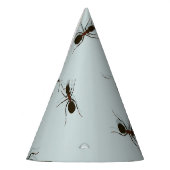 混沌とした赤いアリのパタスタイリッシューン パーティーハット (左)