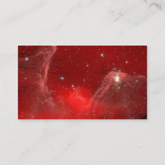 混沌とした赤 名刺 (裏面)