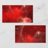 混沌とした赤 名刺 (正面/裏面)