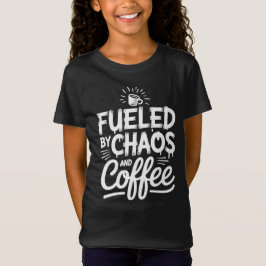 混沌とコーヒーに駆り立てられて Tシャツ