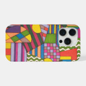 混沌のカラフルライン iPhoneケース (裏面横)