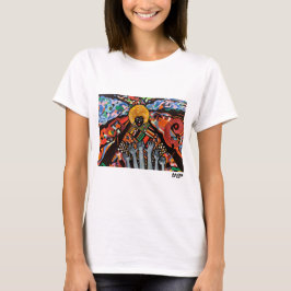 混沌の中に浮き上がる Tシャツ