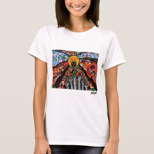 混沌の中に浮き上がる Tシャツ (正面)