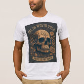 「混沌の中のウィムシー：不完全さの美しいを受け入れる Tシャツ (正面)