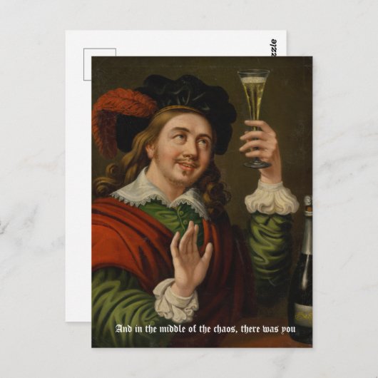 混沌の真っただ中に君がいた ポストカード (正面/裏面)