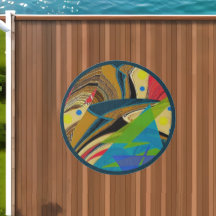 "混沌の色" (5' Outdoor Round)エリア敷物