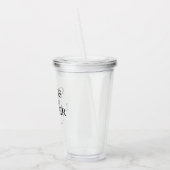 混沌ははしご アクリルタンブラー (左)