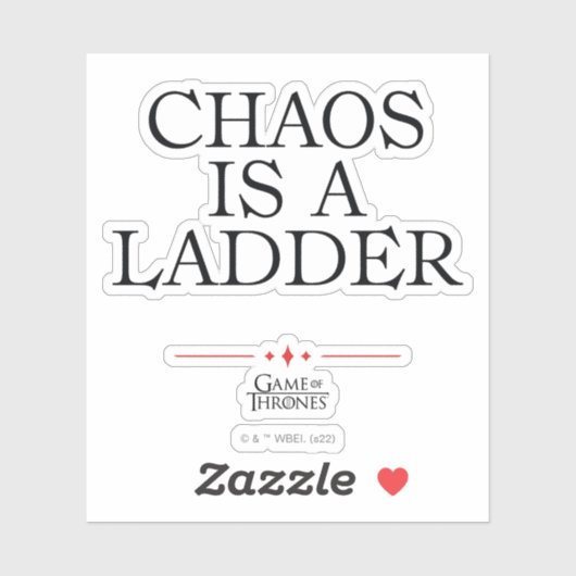 混沌は梯子なり シール (シート)