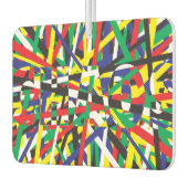 混沌、原色 カーエアーフレッシュナー (左)