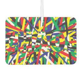 混沌、原色 カーエアーフレッシュナー