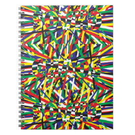 混沌、原色 ノートブック
