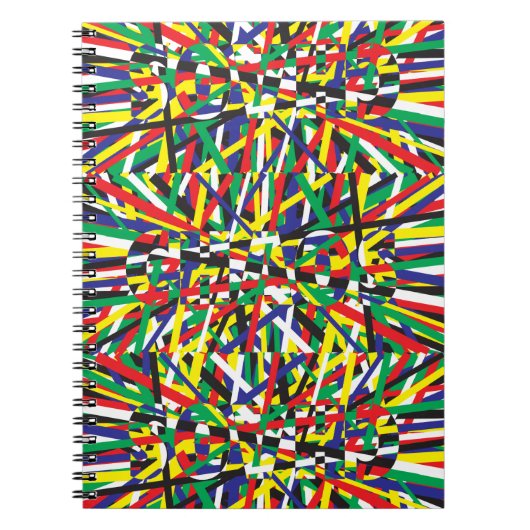 混沌、原色 ノートブック (正面)