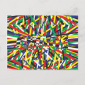 混沌、原色 ポストカード (正面)