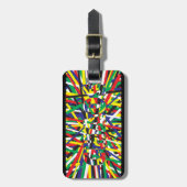 混沌、原色 ラゲッジタグ (正面縦)