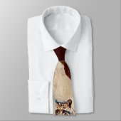 混濁したヒョウ写真自然野生動物 ネクタイ (タイ)