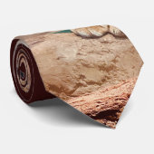 混濁したヒョウ写真自然野生動物 ネクタイ (ロール)