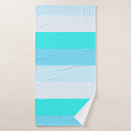 混色ストライプのバスタオル – ソフト&スタイリッシュS バスタオル