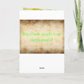 混色誕生日カード カード (裏面)