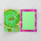 混色誕生日カード カード (内部)