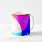 混色 コーヒーマグカップ (正面右)