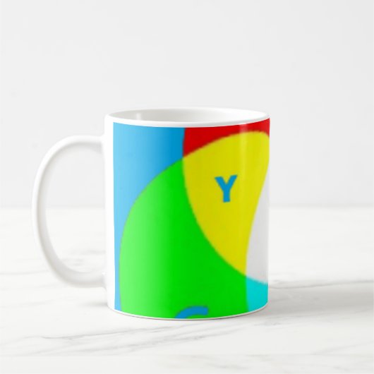 混色 コーヒーマグカップ (左)