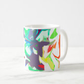 混色 コーヒーマグカップ (正面右)