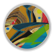 「混色」セラミックノブ