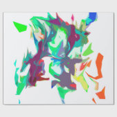 混色 ラッピングペーパー (フラット)