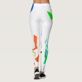 混色 レギンス (裏面)