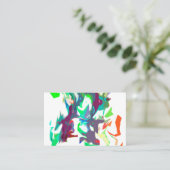 混色 名刺 (スタンド正面)