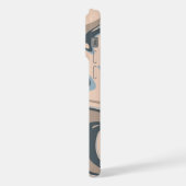 混色、波色の電話ケース iPhoneケース (左側面)