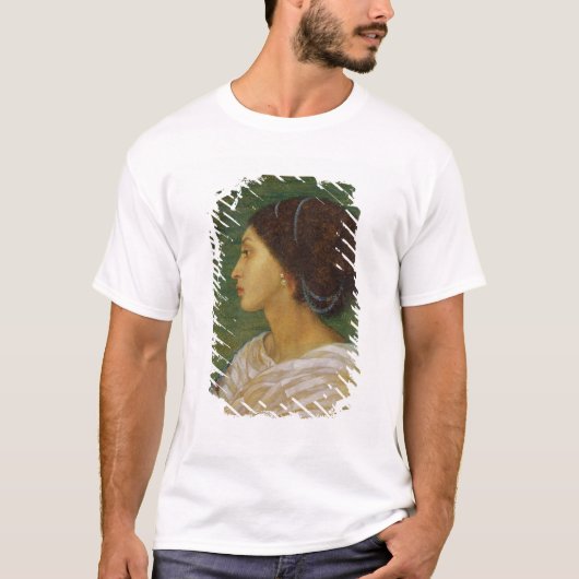 混血児の女性の頭部、1861年(紙の油はoを置きました tシャツ (正面)