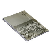 混雑させたビーチ ノートブック (右側)