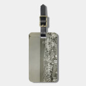 混雑させたビーチ ラゲッジタグ (正面縦)