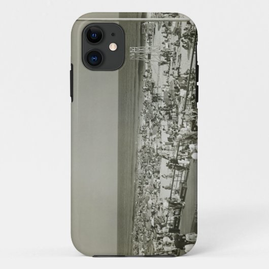 混雑させたビーチ Case-Mate iPhoneケース (裏面)
