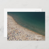 混雑した – ナザレ,ポルトガル ポストカード (正面/裏面)