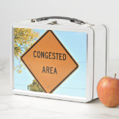 混雑地域道路標識 メタルランチボックス (インサイチュ)