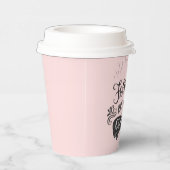 淹れたてのコーヒー紙カップ 紙コップ (右)