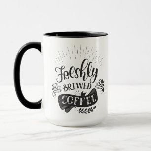 淹れたてのコーヒー マグカップ