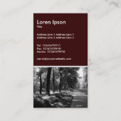 添え金道-焦茶 名刺 (裏面)