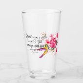 清い心 タンブラーグラス (正面)