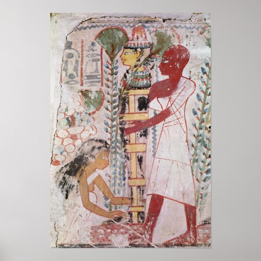 清めの儀式のためにミイラを準備する ポスター (正面)